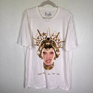 Beyonce Cowboy Carter Shirt Women XL Golden Crown Graphic Tee Tour Merch 2025